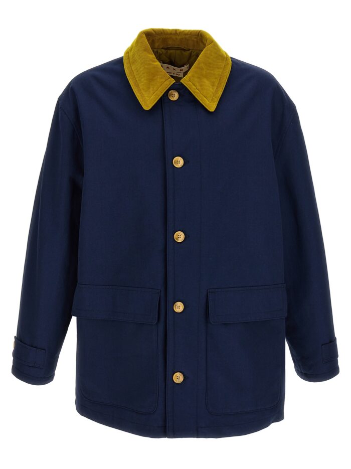 marni cotton gabardine parka Marni Cotton Gabardine Parka