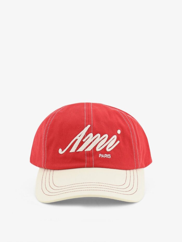 ami paris cotton hat AMI PARIS Cotton Hat
