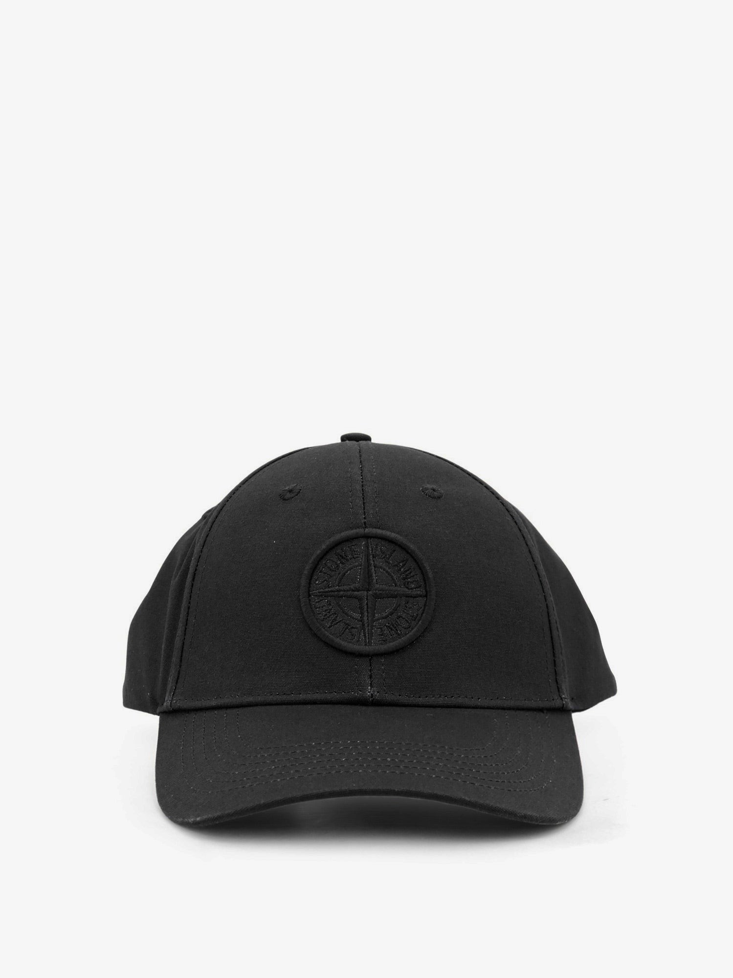 Stone Island Cotton Hat With Logo On The Front