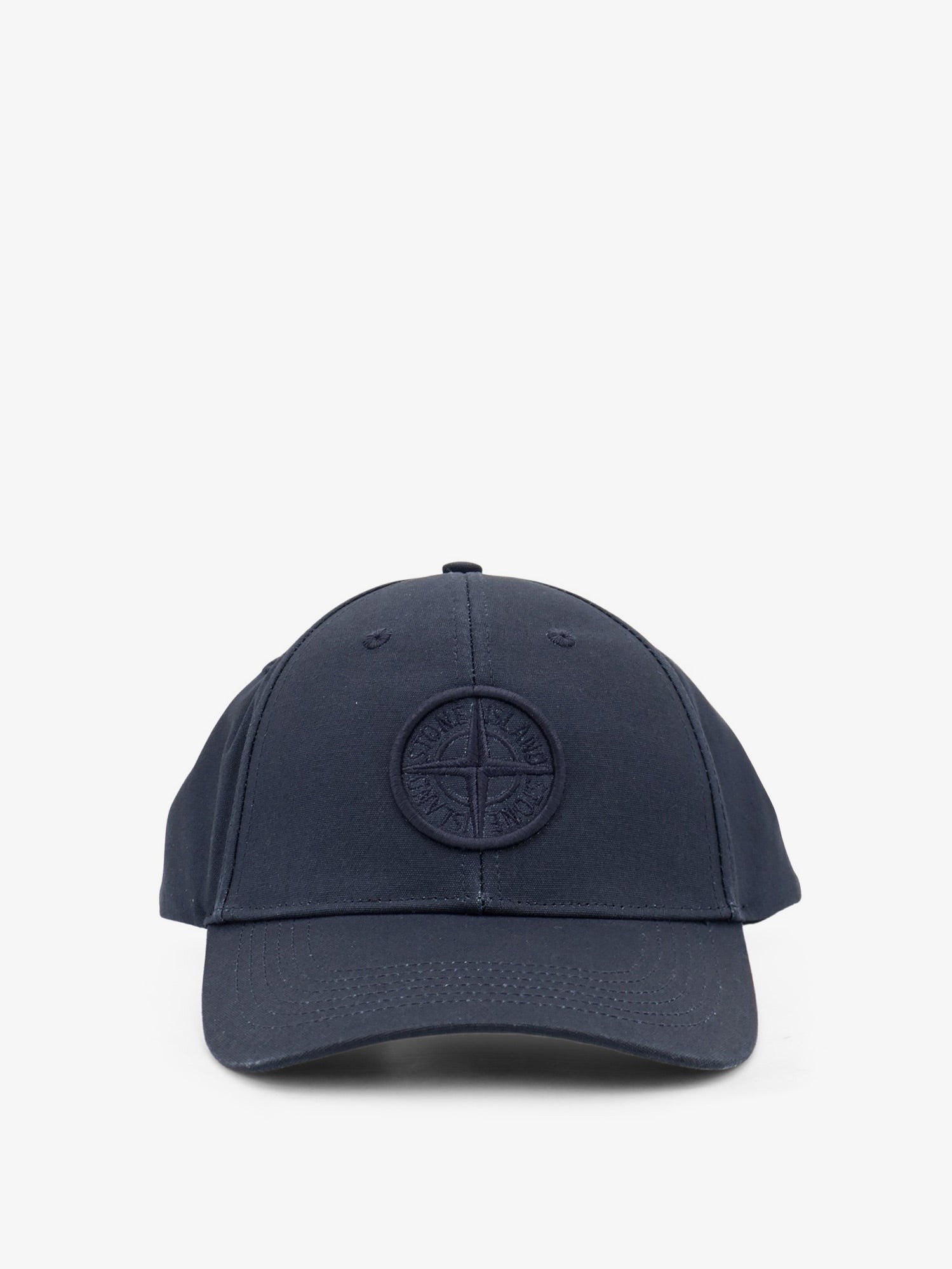 Stone Island Cotton Hat With Logo On The Front