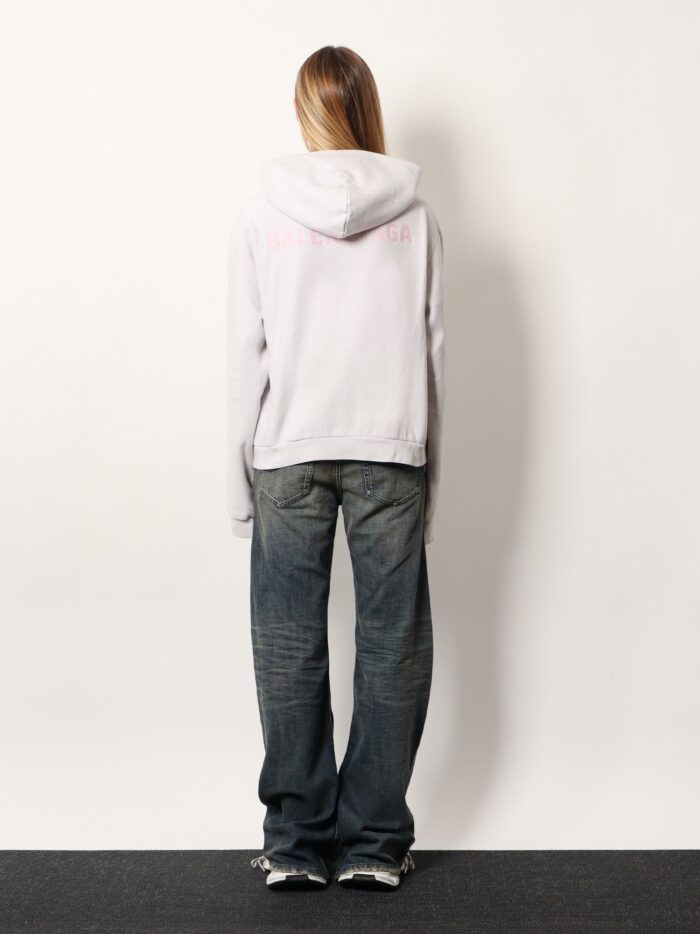 Balenciaga Cotton Hooded Sweatshirt