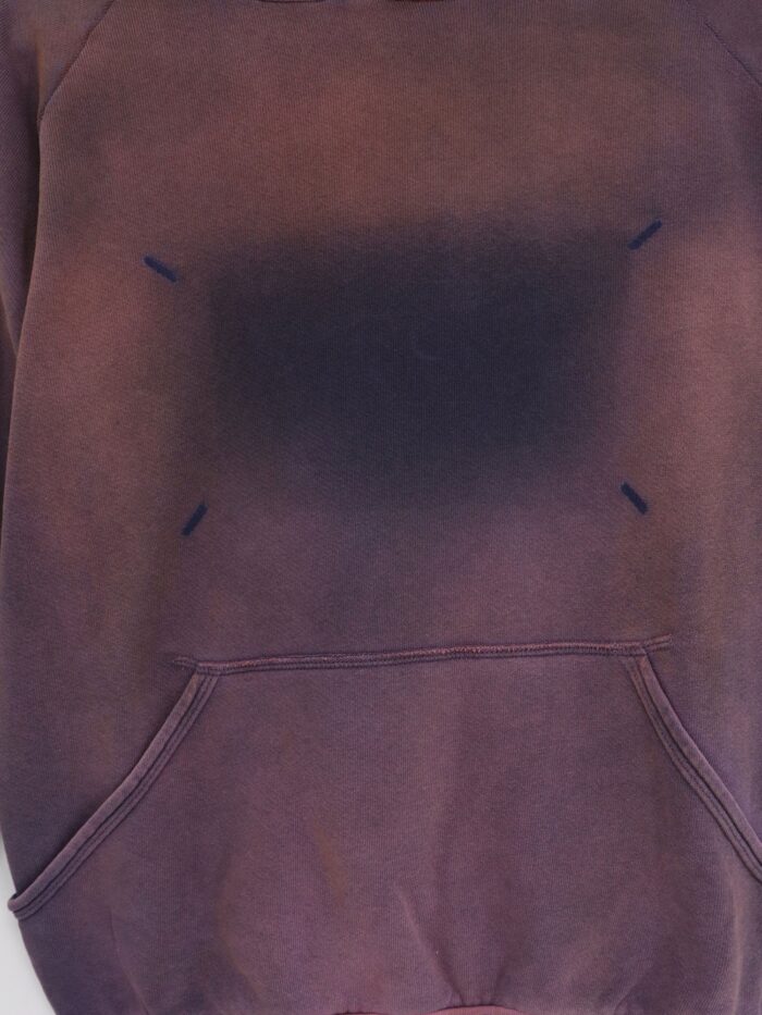 Maison Margiela Cotton Hoodie With Washed-out Effect