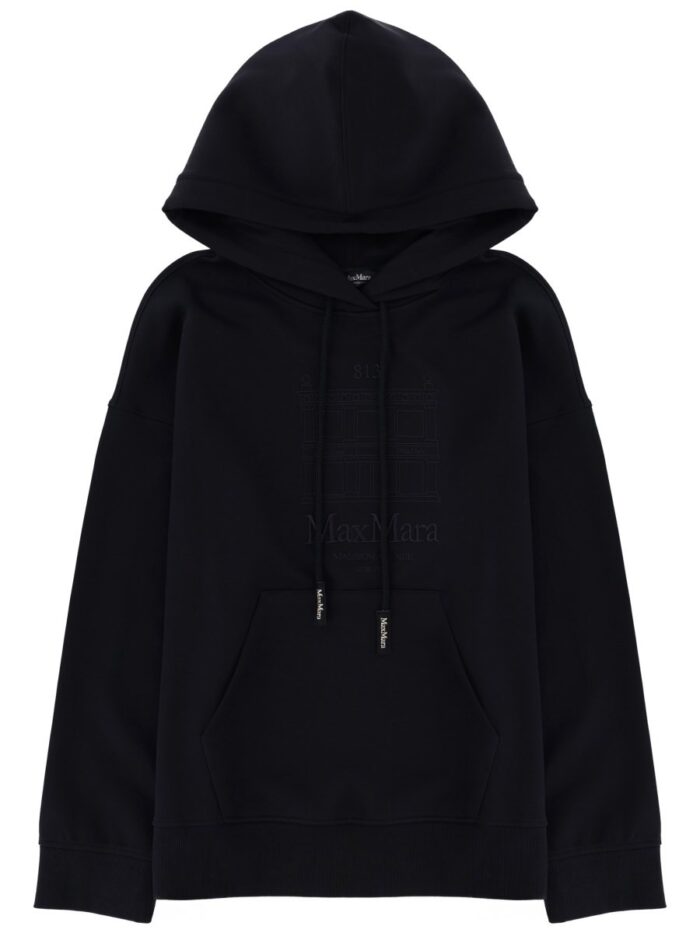 s max mara cotton jersey sweatshirt S MAX MARA COTTON JERSEY SWEATSHIRT