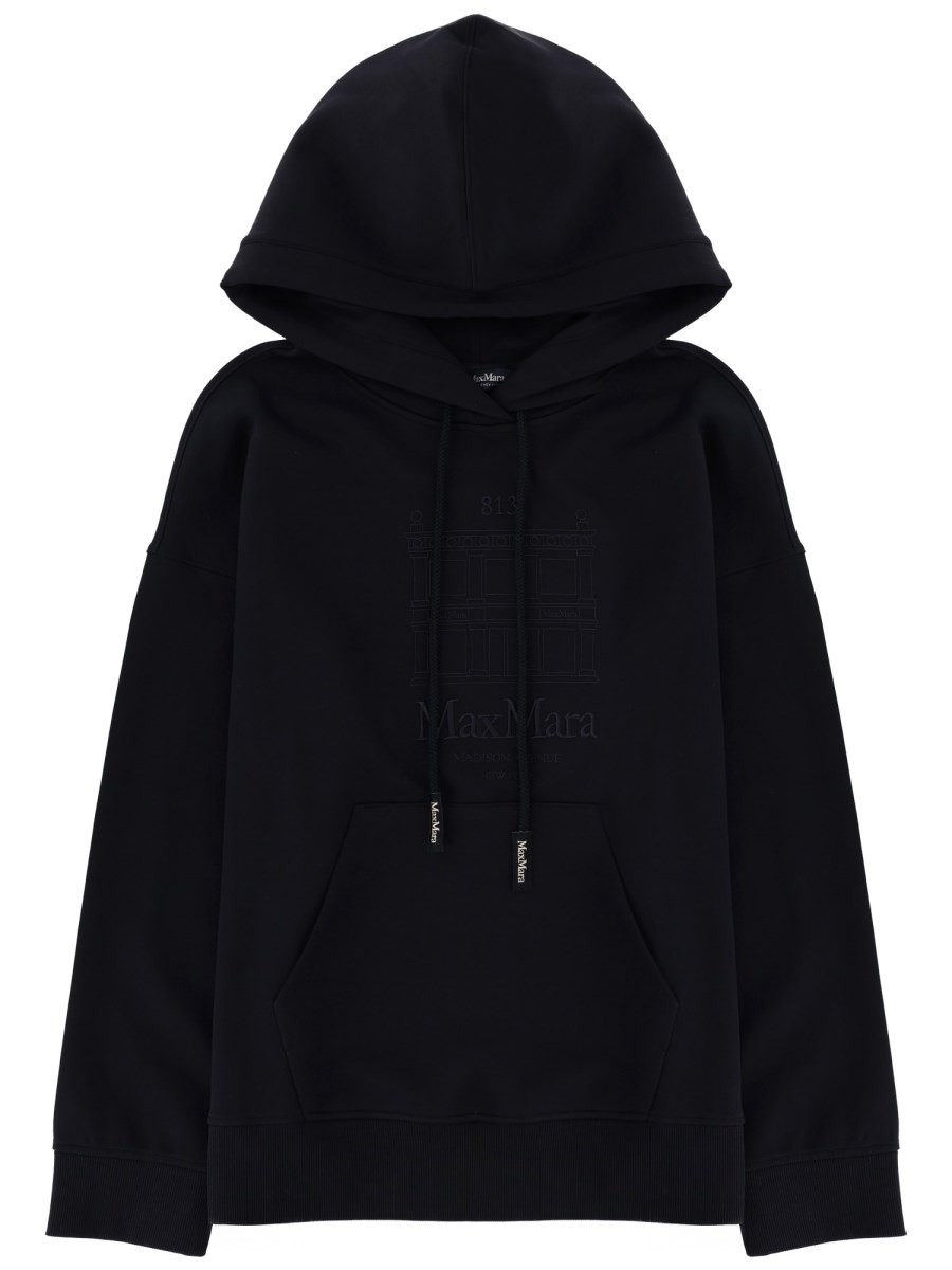 S MAX MARA COTTON JERSEY SWEATSHIRT