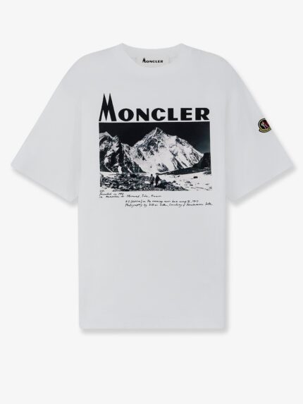Moncler Cotton Jersey T-shirt With Print