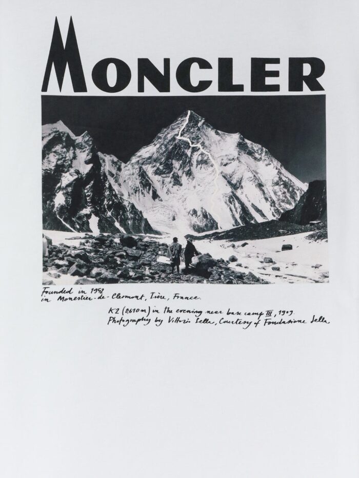 Moncler Cotton Jersey T-shirt With Print
