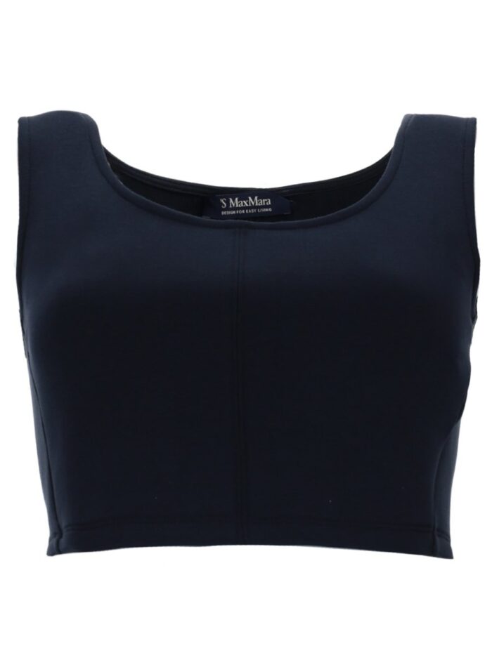 s max mara cotton jersey top S MAX MARA COTTON JERSEY TOP