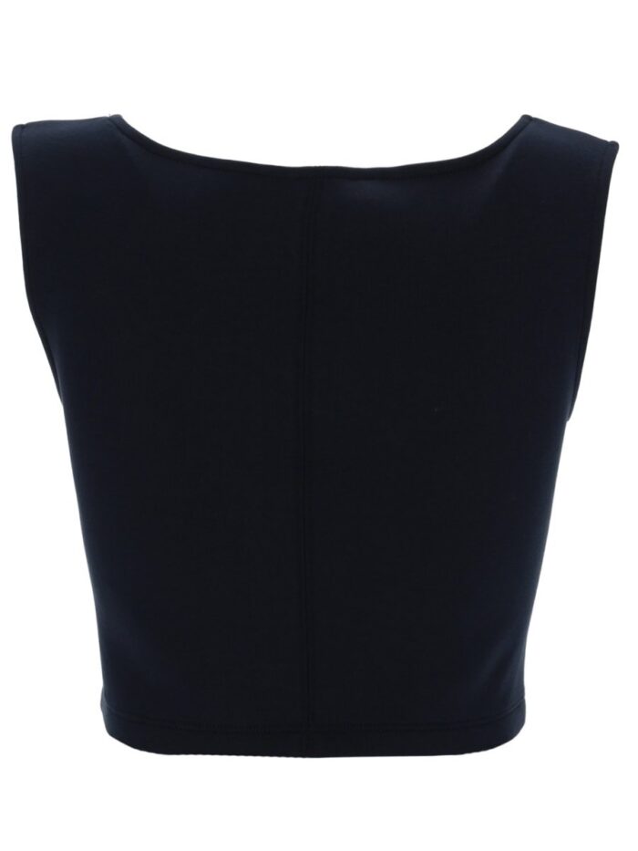 S MAX MARA COTTON JERSEY TOP