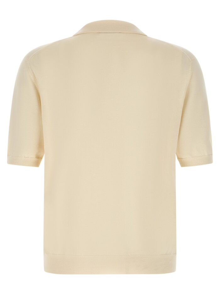 Zanone Cotton Knit Polo Shirt
