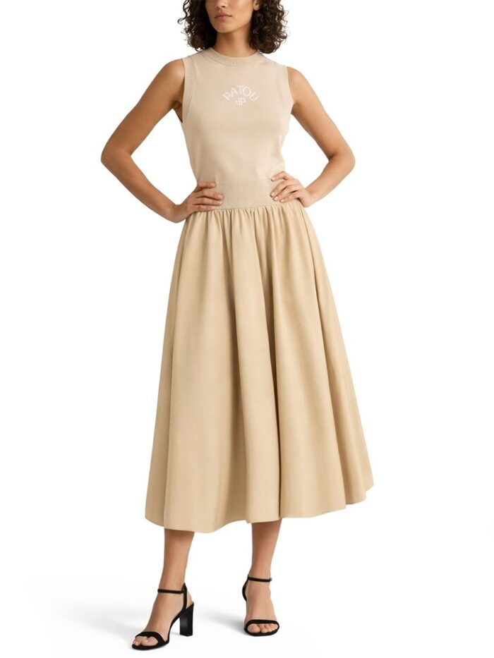 Patou Cotton Maxi Skirt