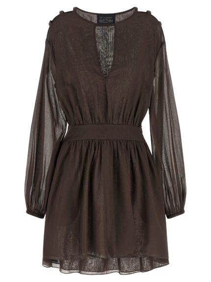 GIOVANNI BEDIN Cotton Muslin Dress
