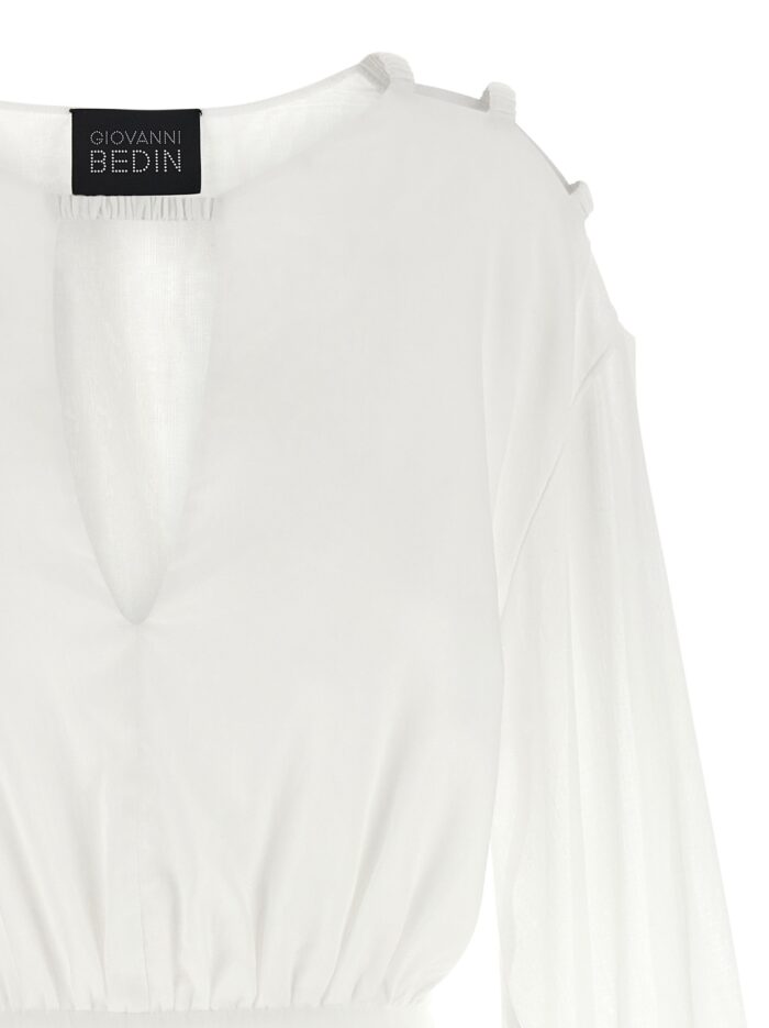 GIOVANNI BEDIN Cotton Muslin Dress