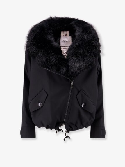 VALENTINI 1972 Cotton Parka With Faux Fur Lining