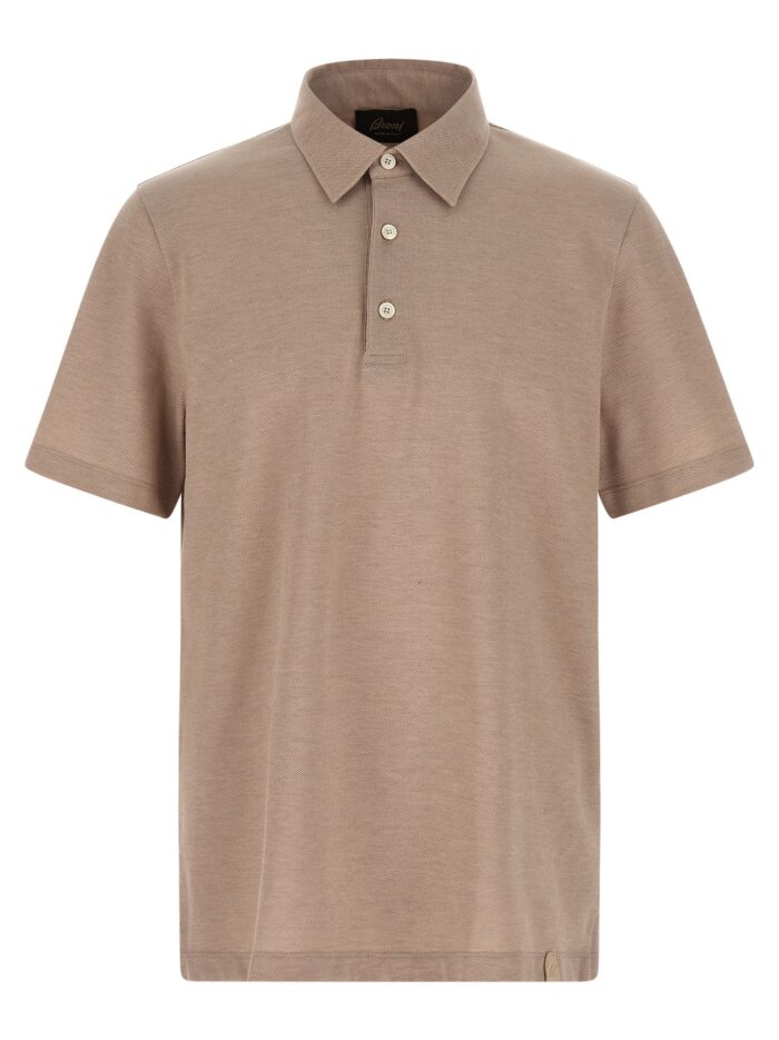 brioni cotton polo shirt BRIONI Cotton Polo Shirt