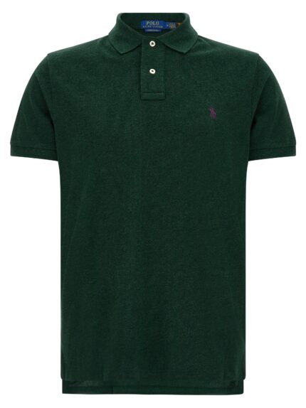 Polo Ralph Lauren Cotton Polo Shirt With Embroidered Logo