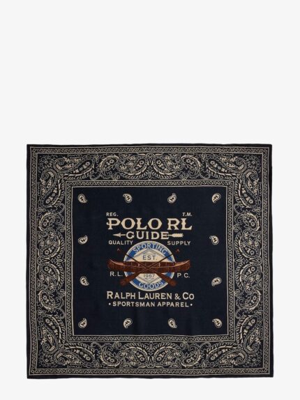 Polo Ralph Lauren Cotton Scarf With Paisley Print