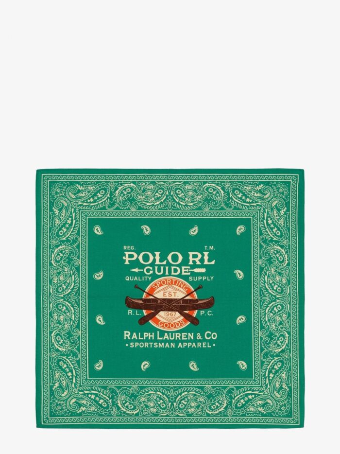 Polo Ralph Lauren Cotton Scarf With Paisley Print