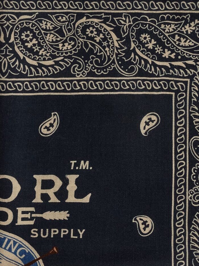 Polo Ralph Lauren Cotton Scarf With Paisley Print