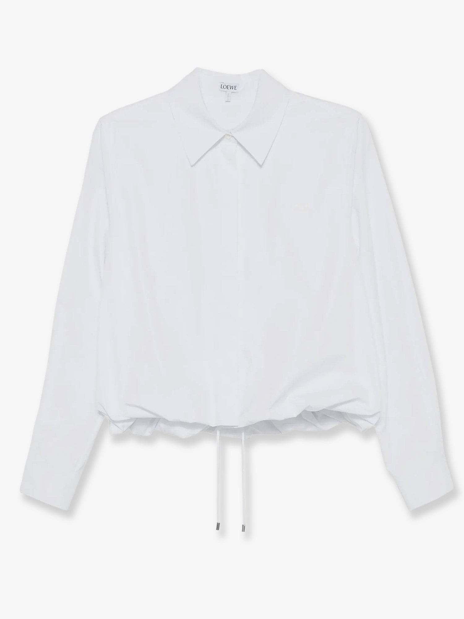 LOEWE Cotton Shirt With Adjustable Drawstring