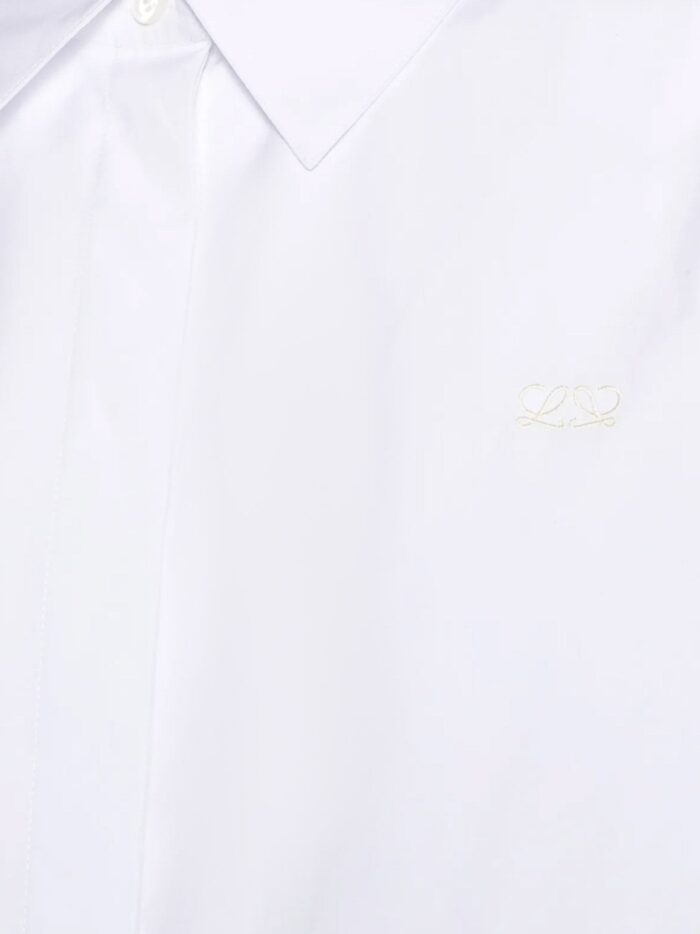 LOEWE Cotton Shirt With Adjustable Drawstring