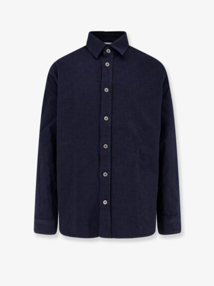 Cotton Shirt With All-over Dior Oblique Motif