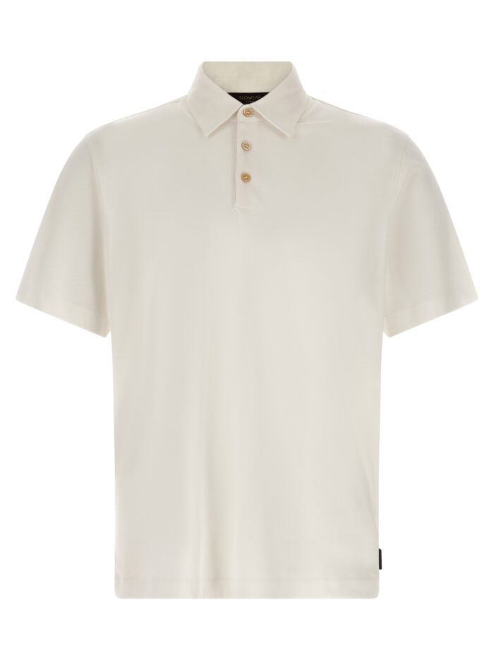 zanone cotton silk polo shirt Zanone Cotton Silk Polo Shirt