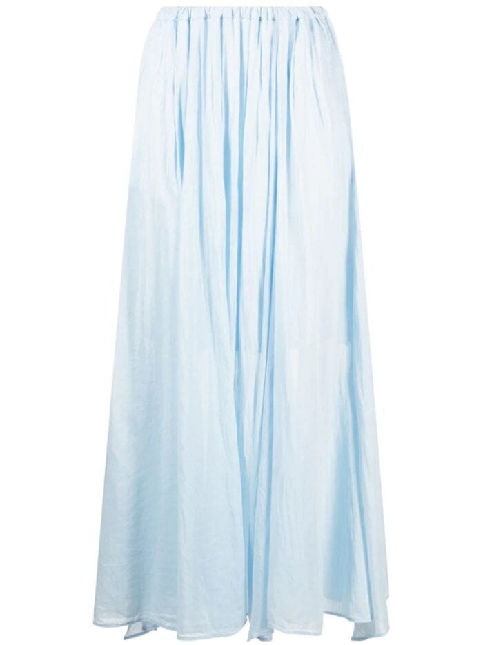 Cotton Silk Voile Skirt