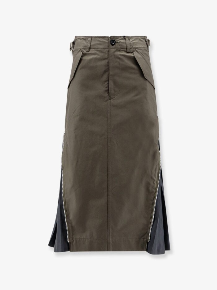 sacai cotton skirt SACAI Cotton Skirt