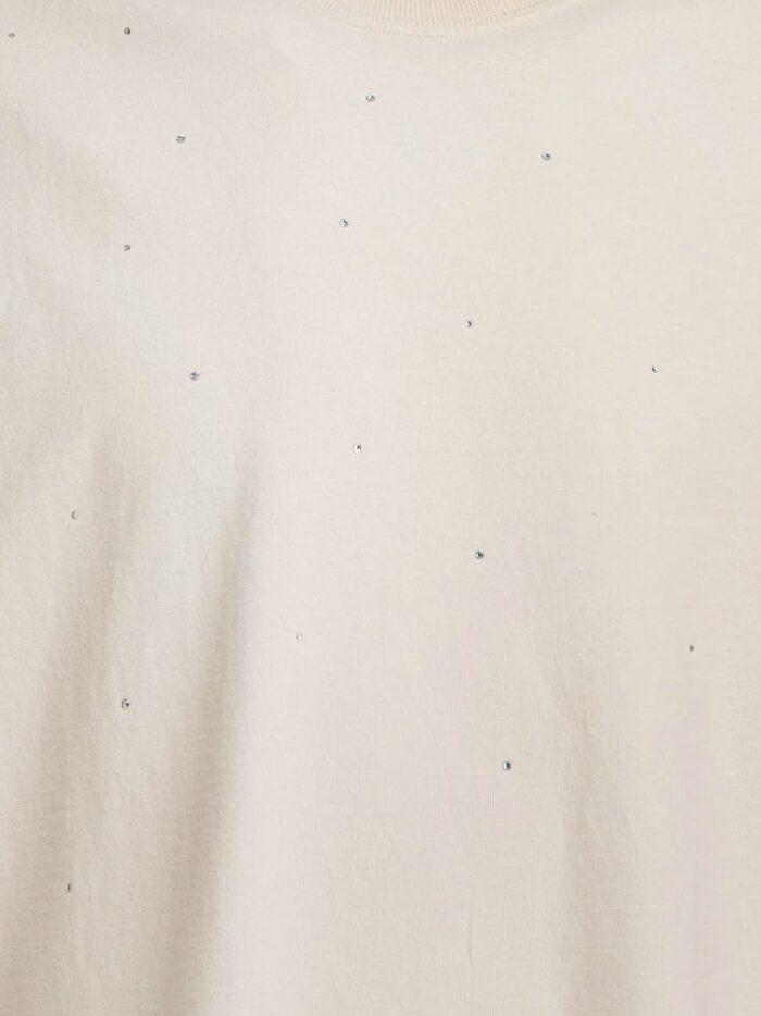 Golden Goose Deluxe Brand Cotton Star T-shirt With All-over Rhinestones
