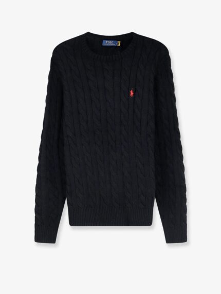 Polo Ralph Lauren Cotton Sweater With Braided Knit