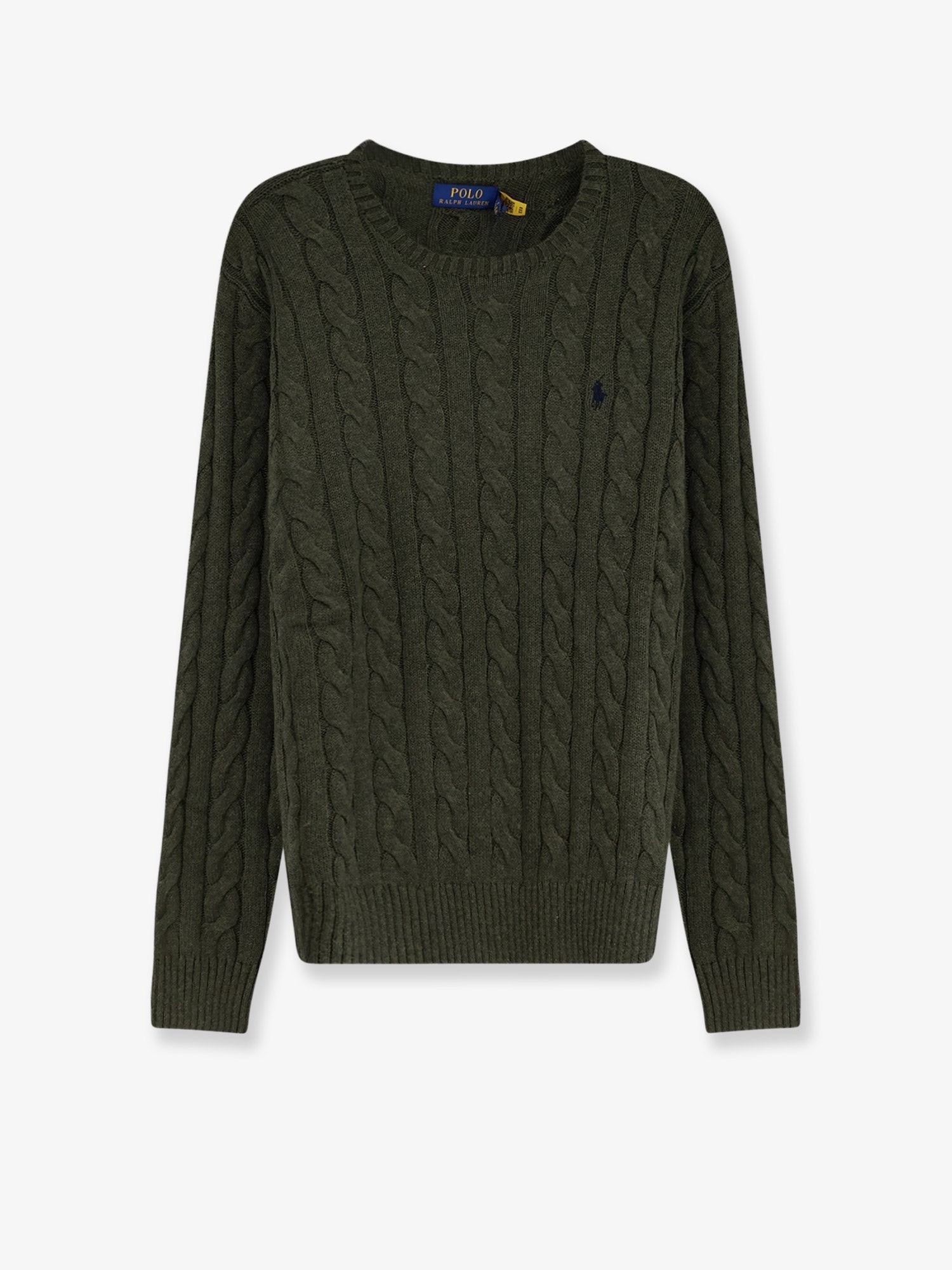 Polo Ralph Lauren Cotton Sweater With Embroidered Logo On The Front