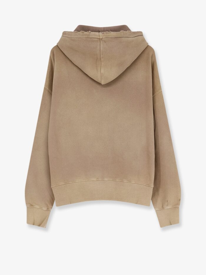 Golden Goose Deluxe Brand Cotton Sweatshirt With Front Embroidered Logo