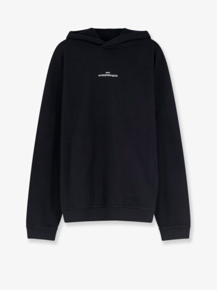 Maison Margiela Cotton Sweatshirt With Front Embroidered Logo