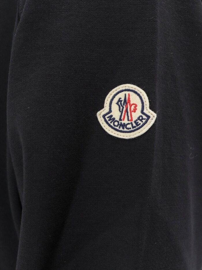 Moncler Cotton Sweatshirt With Front Logo