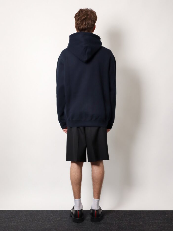 Cotton Sweatshirt With Gucci Embroidery On The Front