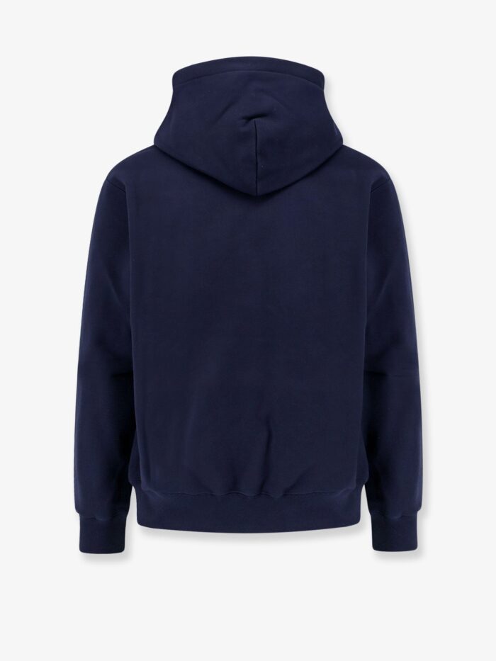Cotton Sweatshirt With Gucci Embroidery On The Front