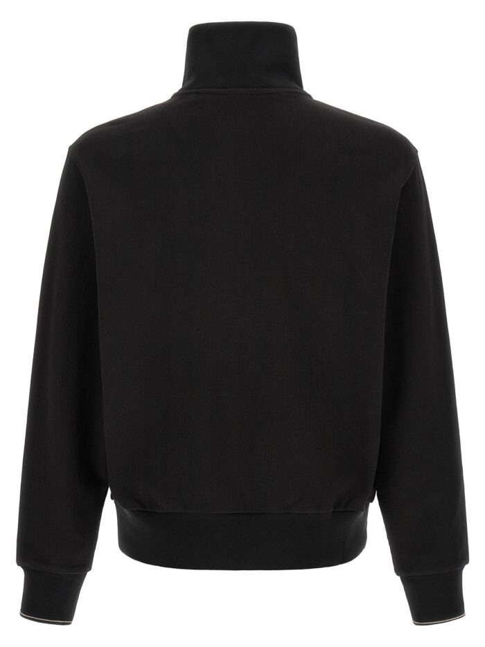 HUGO BOSS Cotton Sweatshirt With Half Zip