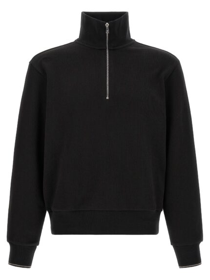 HUGO BOSS Cotton Sweatshirt With Half Zip