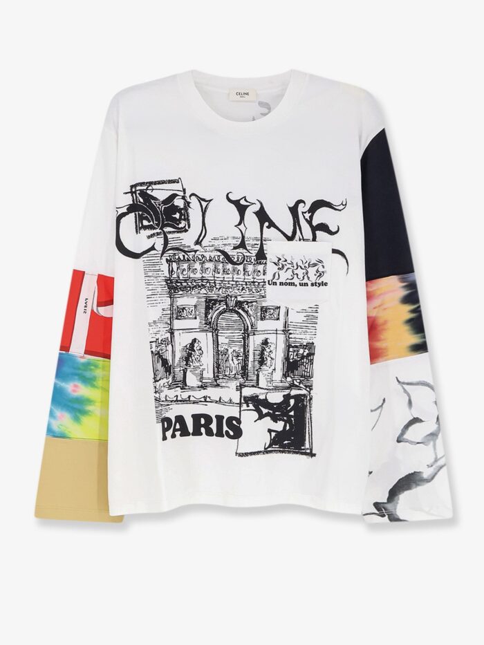 celine cotton t shirt Celine Cotton T-Shirt