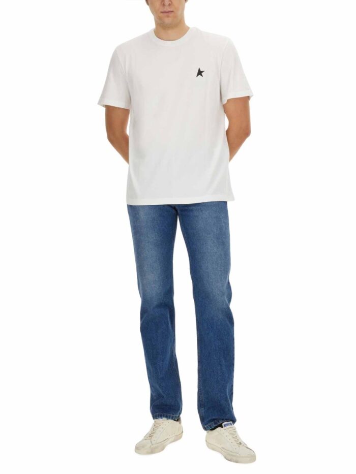 Golden Goose T-shirt Con Stampa Logo
