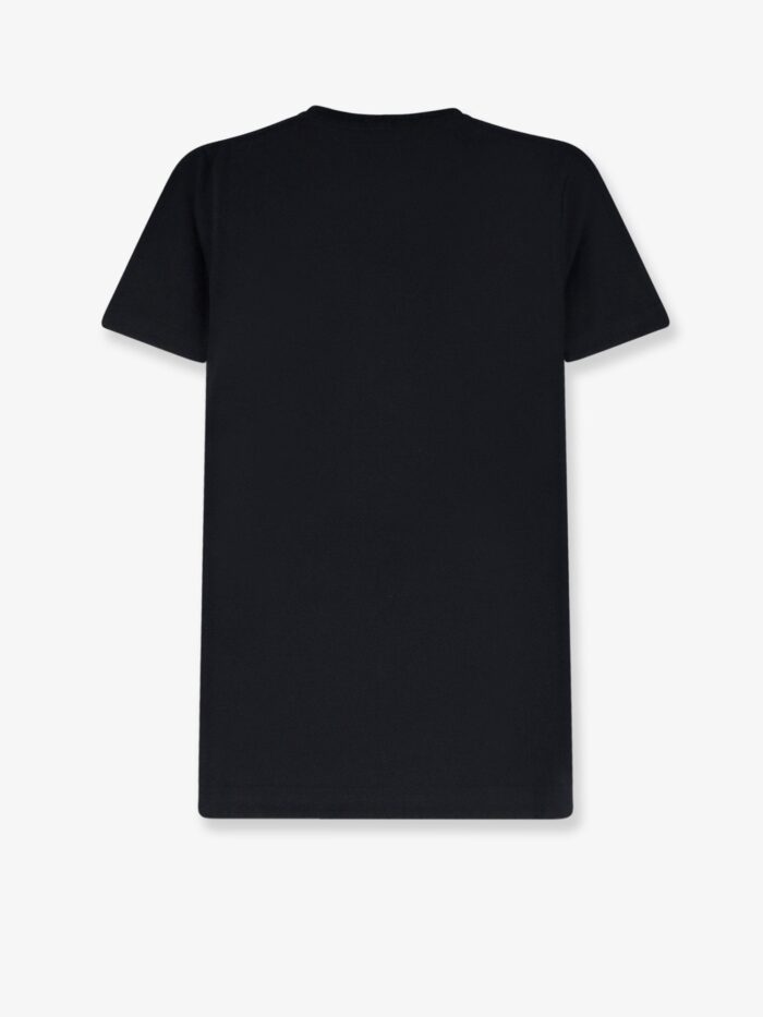 Dior Cotton T-Shirt With Grosgrain Bow Detail