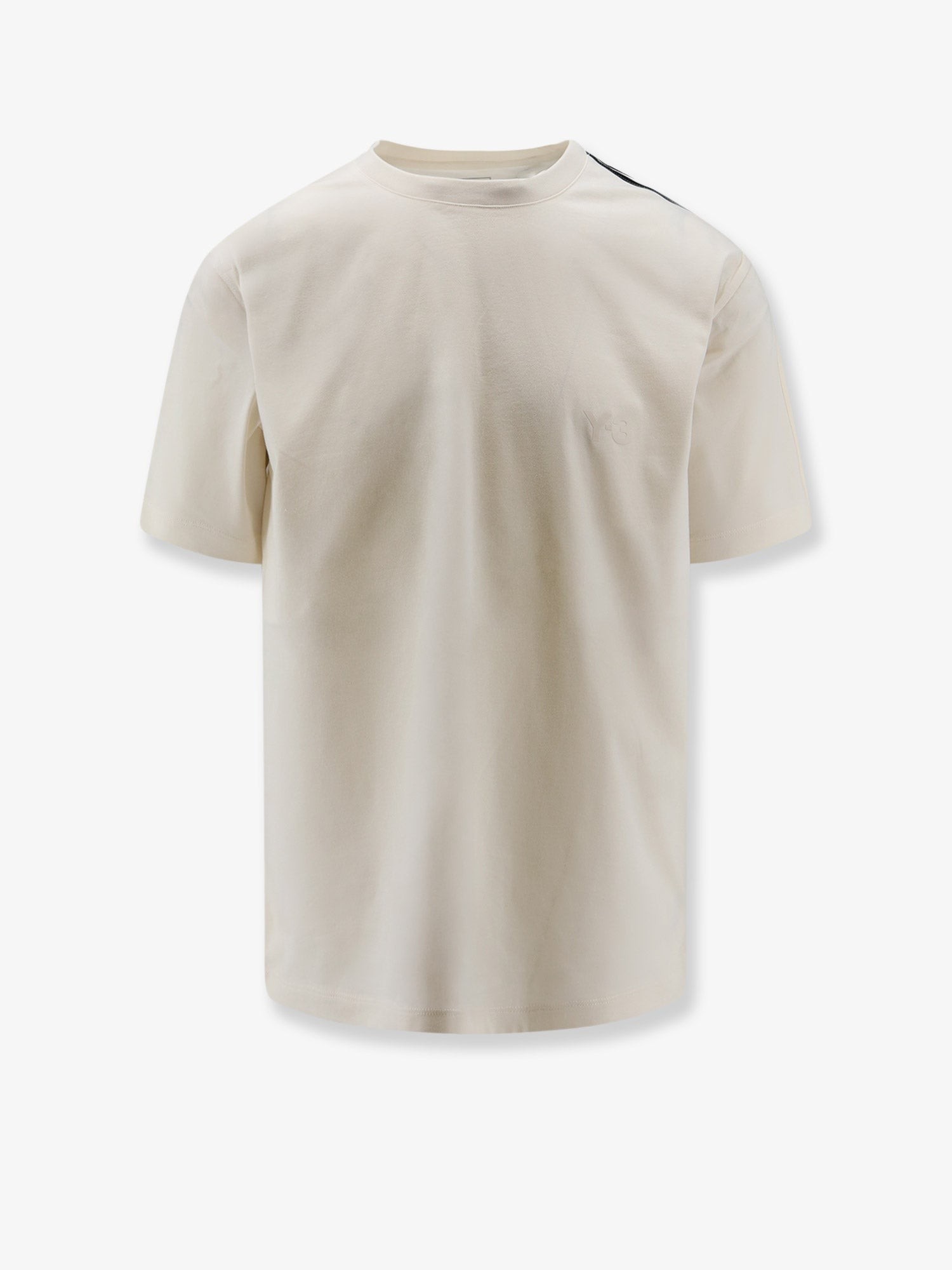 ADIDAS Y-3 Cotton T-shirt With Iconic Details