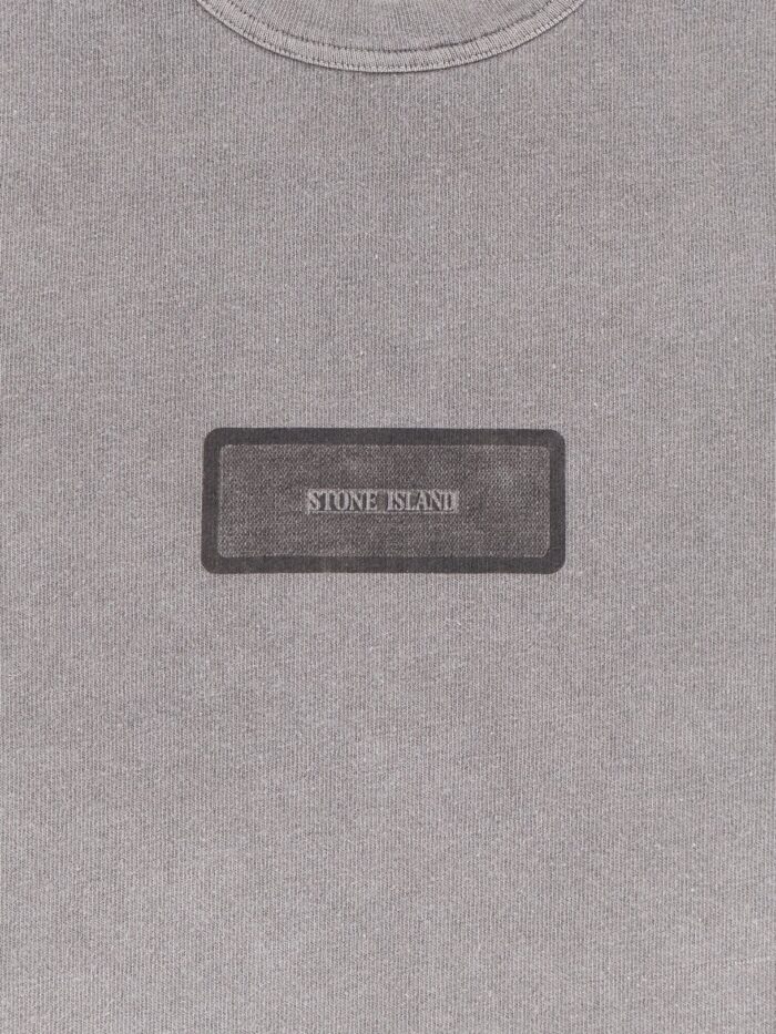 Stone Island Cotton T-shirt With Logo Detail