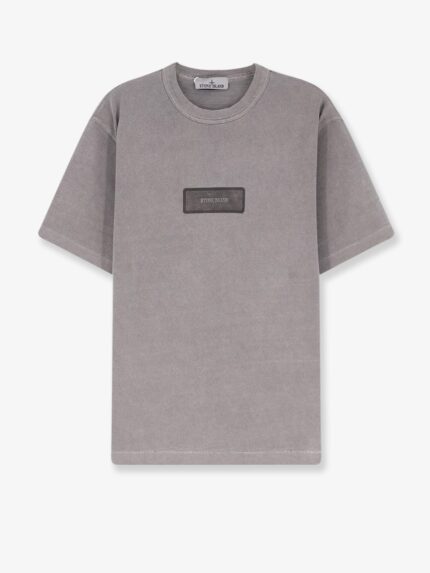 Stone Island Cotton T-shirt With Logo Detail