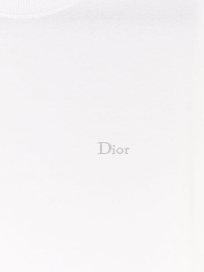 Dior Cotton T-shirt With Logo Embroidery