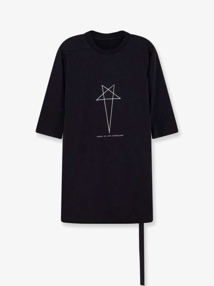 drkshdw cotton t shirt with logo on the front Drkshdw Cotton T-shirt With Logo On The Front