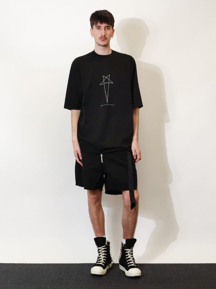 Drkshdw Cotton T-shirt With Logo On The Front