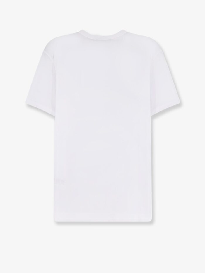 Dolce & Gabbana Cotton T-shirt With Patch Logo On The Front