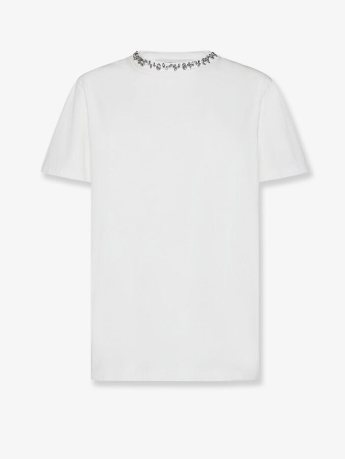 golden goose deluxe brand cotton t shirt with rhinestones Golden Goose Deluxe Brand Cotton T-shirt With Rhinestones
