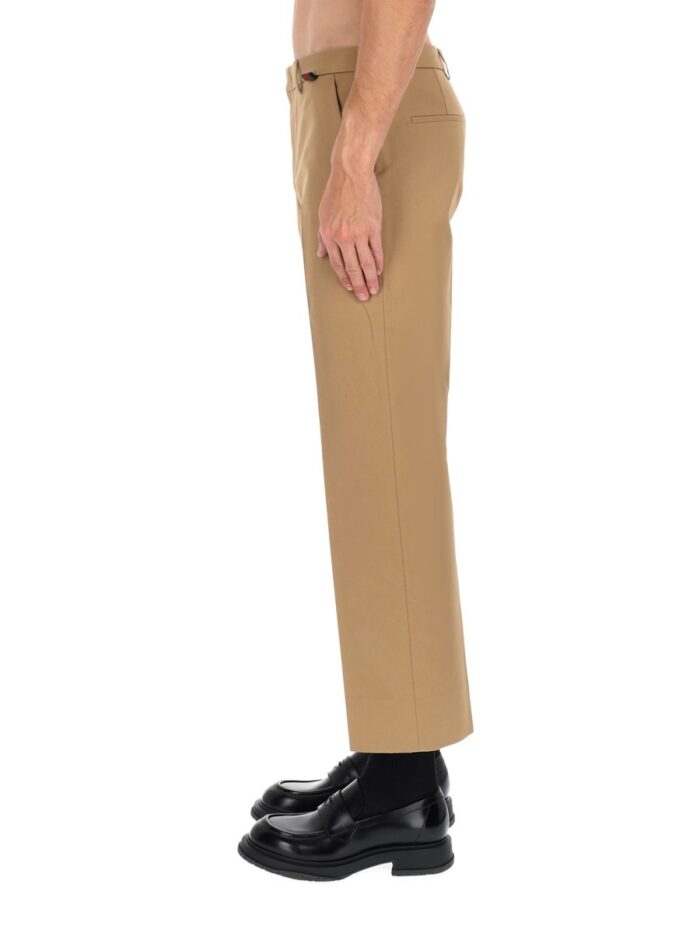 Gucci COTTON TAILORED PANTS